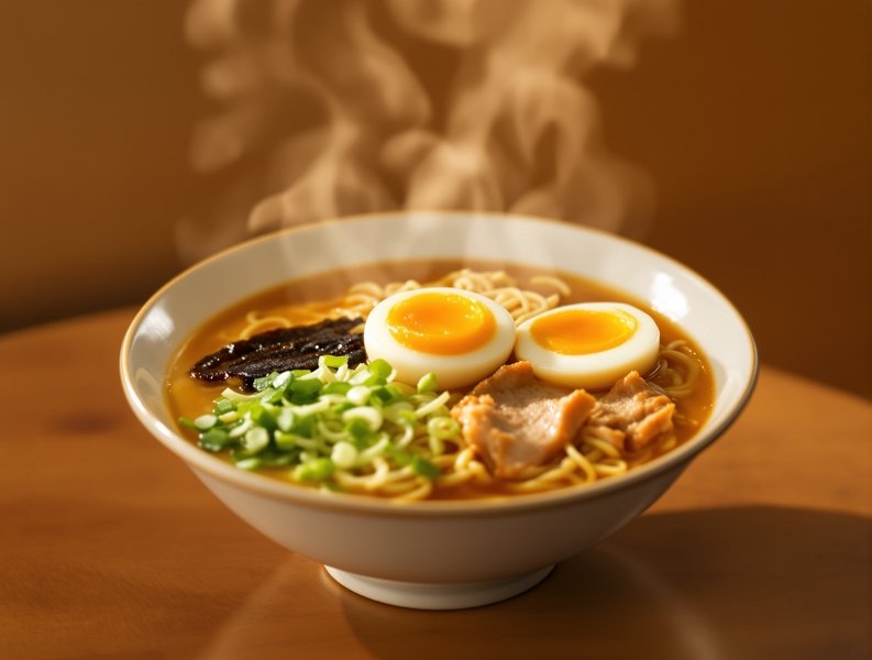 一碗热腾腾的拉面，治愈深夜的胃 - 第一影视美食手账栏目封面图