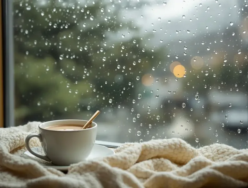 下雨天，窝在家里喝热可可 - 第一影视今日碎片栏目封面图